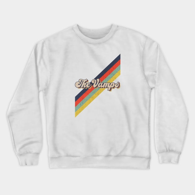 retro vintage color The Vamps Crewneck Sweatshirt by HarryMarket